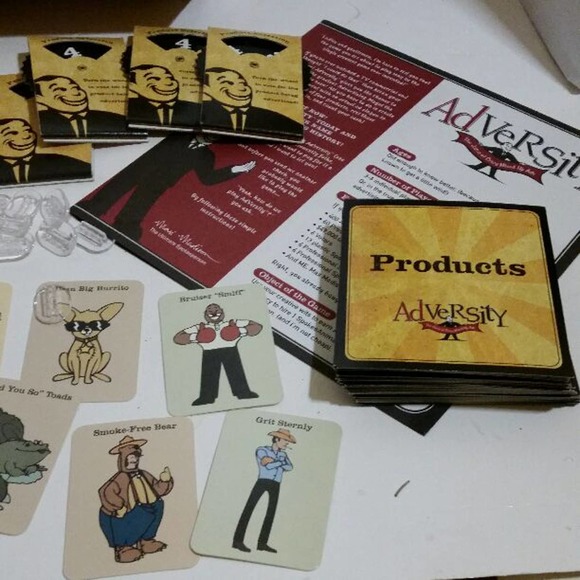 Adversity The Game of Crazy Mixed-Up Ads Fundex 2003 Never Played - Picture 4 of 4